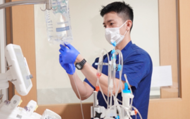 8:30 午前の透析開始